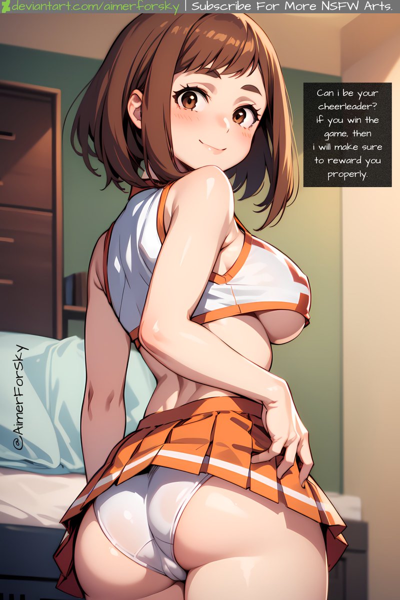 AimerForSky's tweet photo. here you go. enjoy with ochako uraraka from my hero academia. #anime #AnimeArt #animegirl #AIグラビア #AIart #AIArtworks #aiartcommunity #AIgirl #MyHeroAcademia #BokuNoHeroAcademia #ochako #Deku #urarakaochako https://t.co/0b4CA2mgYi