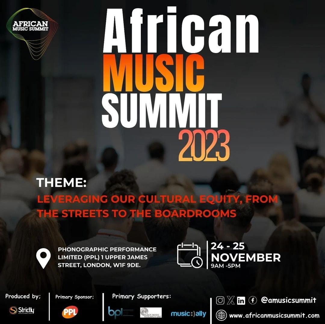 Excited to announce <a href="/bpi_music/">BPI</a> as a primary supporter for the <a href="/amusicsummit/">amusicsummit</a> Fri 24 &amp; Sat 25 Nov. Get ready for exclusive insights, networking with industry leaders, + more. For more info africanmusicsummit.com . 🌍🤝🎤 #BPI #AMS  #AfricanMusicSummit #AMusicSummit #musicbusiness