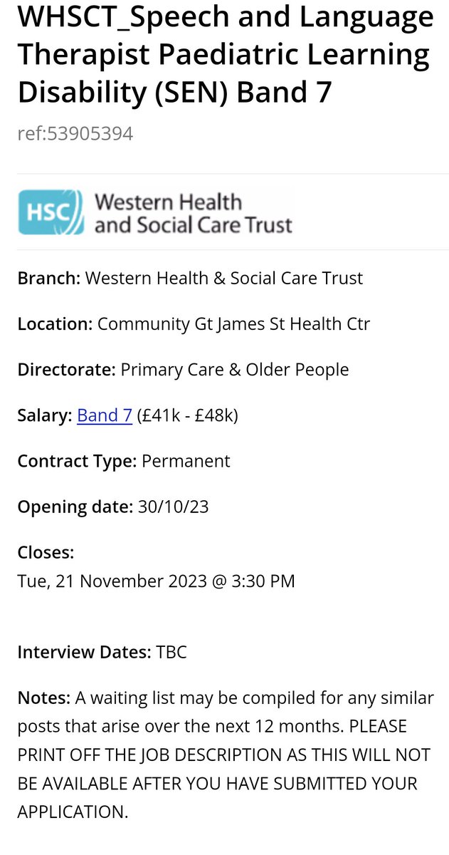 A brilliant opportunity to join a friendly,  dynamic team <a href="/UnaIsdell/">Una Isdell</a> <a href="/antoine25651988/">antoinette</a> <a href="/coulter_mary/">mary coulter</a> <a href="/SheerinUrsula/">Ursula Sheerin</a> <a href="/ali7676761/">Alison McCann</a>