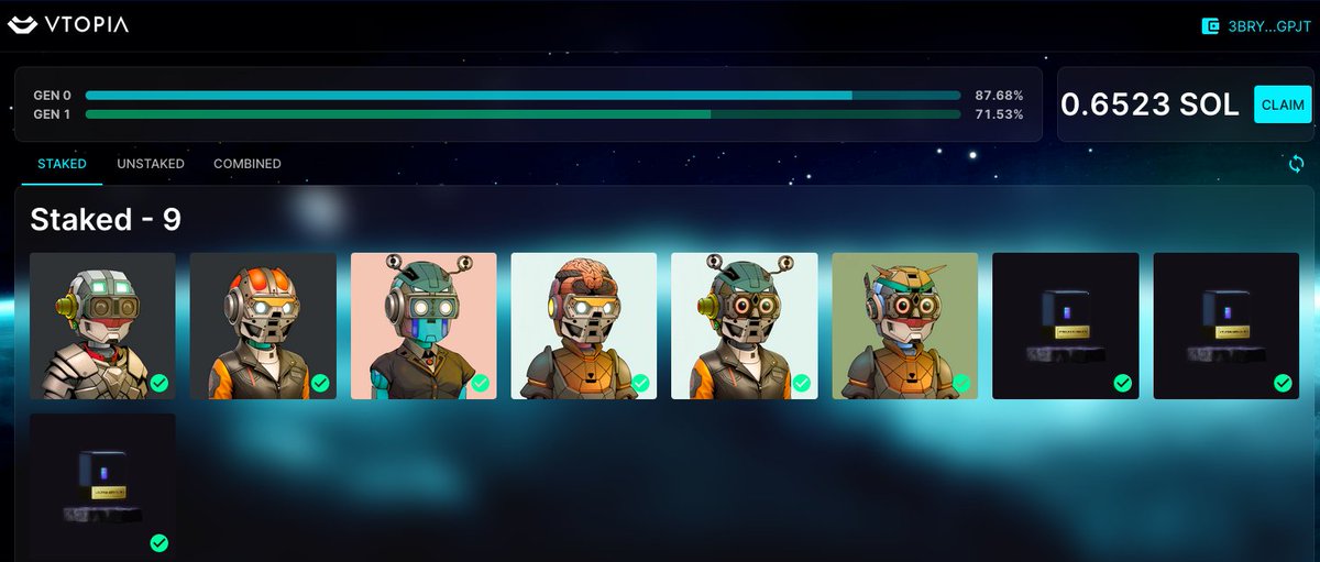 MatrixdotC's tweet image. It's here! @vtopiaio's first rewards share. It's great to see some initial success right as the bull is getting going. Methinks this will be a fun ride 🪐