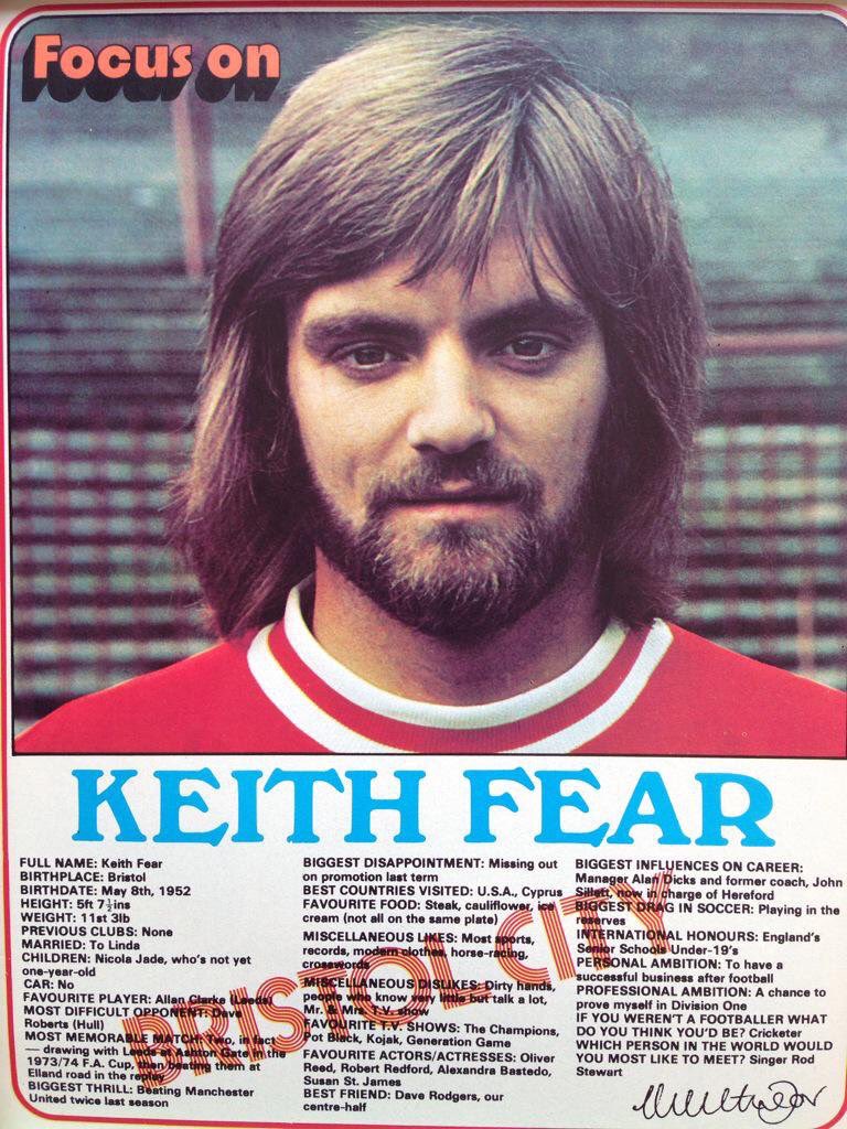 robertmdaws's tweet photo. #KeithFear @BristolCity https://t.co/wDxKOJaqIk