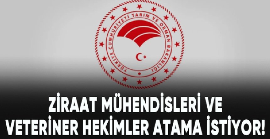 Ziraat mühendisilerine ve veteriner hekimlere olan ihtiyaç ciddi bir düzeye ulaştı. Tarım bakanlığından artık bu konuya el atıp gerekli atamaları yapılmasını bekliyoruz.
 #ZiraatVetYüksekAtama