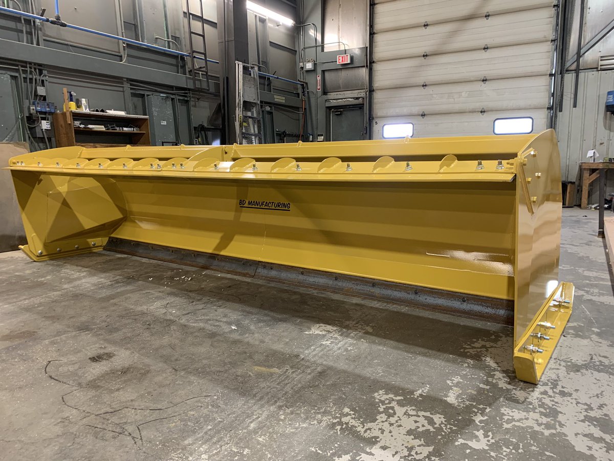 Snow removal equipment is heading  through the shop!  Contact us to see what fits for your operation!