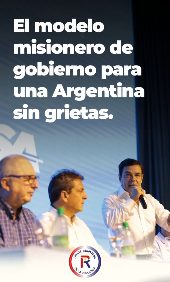 Por la Argentina que merecemos Todos. Yo voto a Sergio Massa.