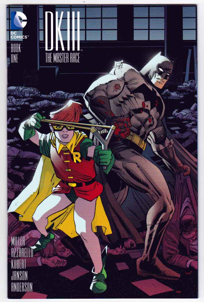 #DarkKnightIII The Master Race #1 (2016) Incentive #KlausJanson Variant Cover / #BrianAzzarello & #FrankMiller Writers / Pencillers Frank Miller & #AndyKubert  rarecomicbooks.fashionablewebs.com/Dark%20Knight%…  #RareComicBooks #KeyComicBooks #DCComics #DCU #DCUniverse #ComicBooks