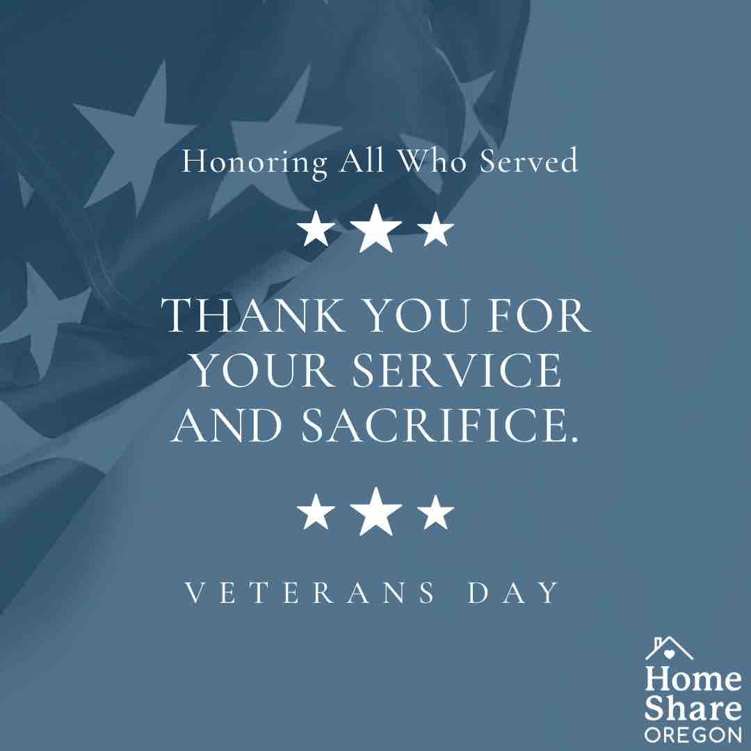 OregonShare's tweet photo. 🇺🇸 Honoring our heroes this Veterans Day! 🎗️ Proud to stand with our aging veterans, providing affordable housing solutions for those who have served. Together, let’s ensure a comfortable home for those who’ve dedicated their lives to our freedom. #VeteransDay #HousingHeroes https://t.co/3Ul0eEfBRN