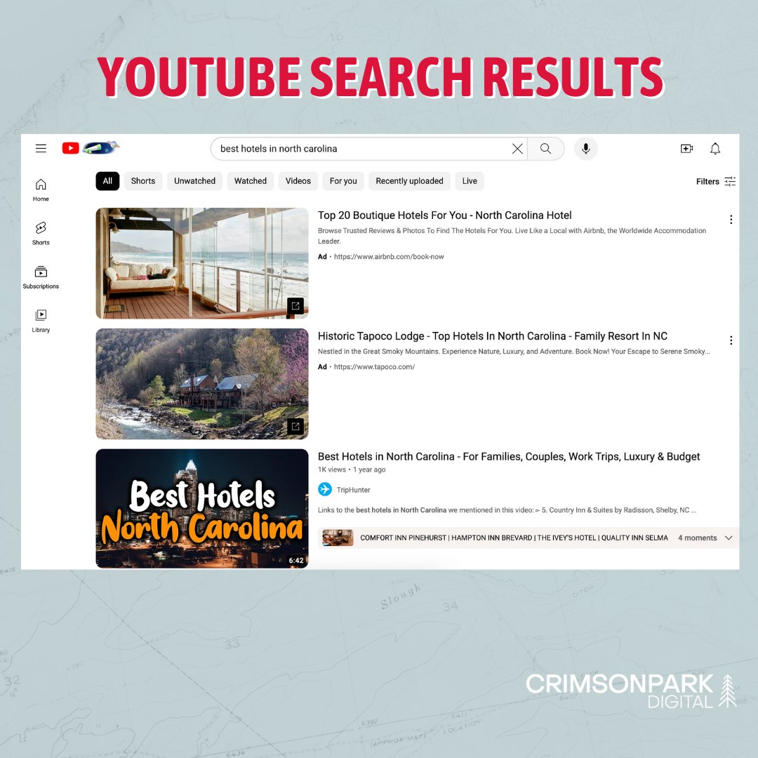 #DidYouKnow | Uncover SEO hidden gems found in autocomplete searches on YouTube! Learn how to tap into these opportunities and enhance your YouTube SEO strategy in our blog post 👉 bit.ly/3FL3XmF #charlottemarketingagency #youtubeseo #youtubealgorithm #seoforyoutube