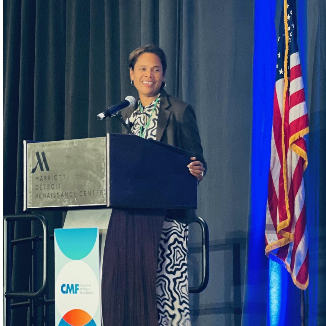 Congrats to Melanca Clark, outgoing President &amp; CEO of the Hudson-Webber Foundation, for receiving the Dr. Gerald K. Smith Award for Philanthropy on Nov. 7! Melanca embodies the spirit and legacy of Dr. Smith.
