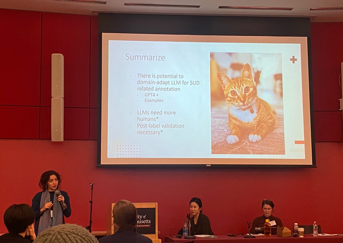 @Bouzoulay and one of top cutest cats at #tada2023, and wonderful panel on text measurement.