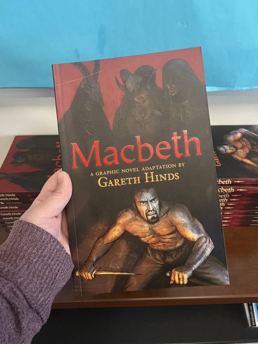 Lauren Hatfield (@mrs_hatfieldmhs) on Twitter photo My students have been enjoying utilizing our graphic novels of Macbeth by <a href="/garethhinds/">Gareth Hinds</a> as we read. We finished Act IV today, and they have so many interesting predictions about how the final act plays out. My students have been enjoying utilizing our graphic novels of Macbeth by <a href="/garethhinds/">Gareth Hinds</a> as we read. We finished Act IV today, and they have so many interesting predictions about how the final act plays out.