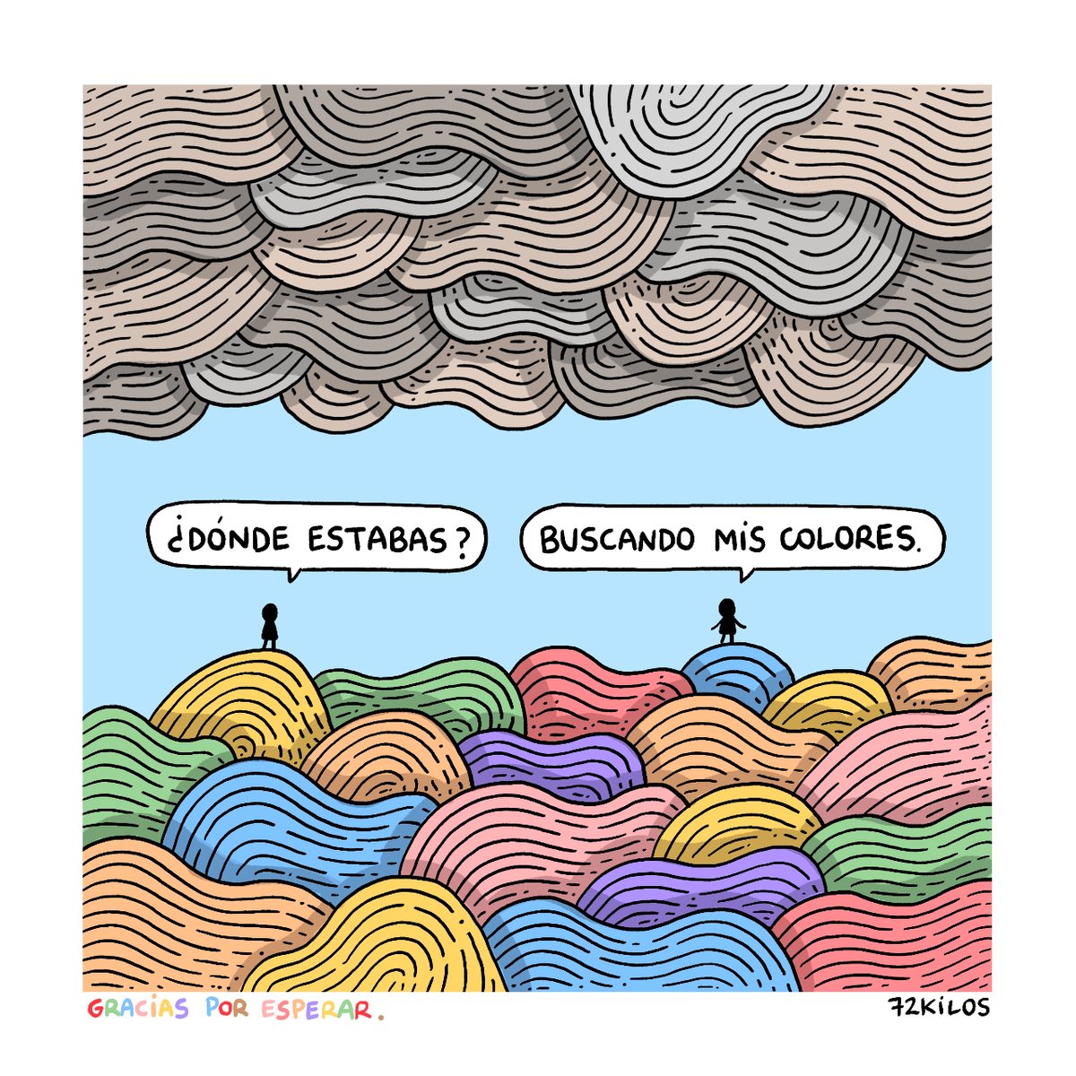 72kilos's tweet image. ¿Dónde estabas?