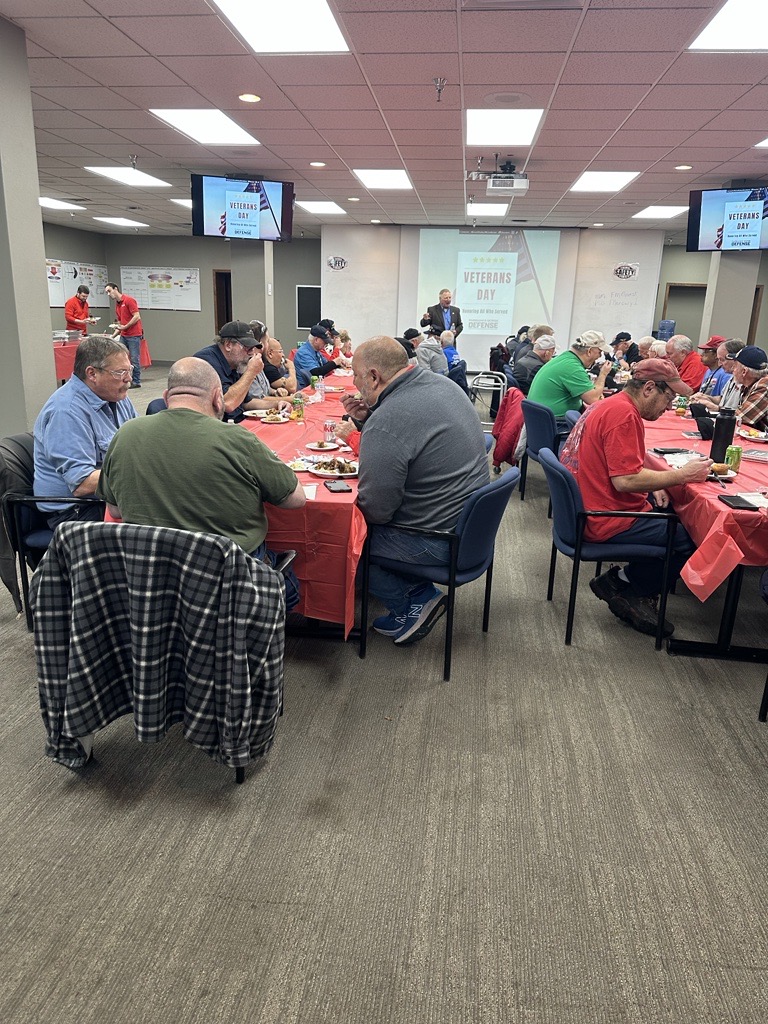 FairbanksMorse's tweet image. Today, we had the incredible privilege of bringing our local veterans together with our dedicated employees who have also served our great nation for Veterans Day. Your dedication and resilience inspire us every day.

#stackingthedecks