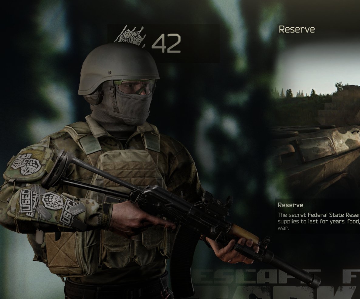 kirkcobained's tweet image. Ahhh.... Reserve. Shooting for 420th place, I&apos;m in 403 right now!

#EscapeFromTarkov #StreamerChallenge @bstategames @tarkov