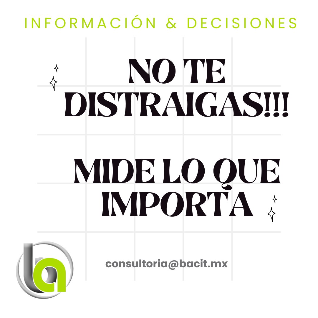bacitBI's tweet photo. ¿Cómo estás midiendo tus resultados? https://t.co/o4zzadTicH