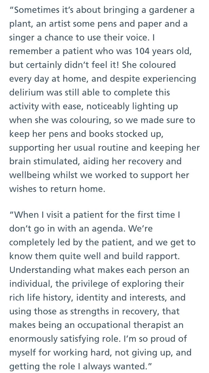 Jade (@jadeahp) on Twitter photo for #OTWeek2023 i was lucky enough to be featured in <a href="/EKHUFT/">East Kent Hospitals</a> news - a chance to talk about my favourite subject and spread the word of the importance of occupation and OT in <a href="/WHHFrailty/">Frailty Team WHH EKHUFT</a> 💚🤍 <a href="/theRCOT/">Royal College of Occupational Therapists</a> <a href="/RCOT_OP/">RCOT Older People</a> <a href="/EKApprentice/">EK Apprenticeships</a> <a href="/TherapiesEKHUFT/">EKHUFT Therapies</a> #occupationmatters 🪴✍️🎤 for #OTWeek2023 i was lucky enough to be featured in <a href="/EKHUFT/">East Kent Hospitals</a> news - a chance to talk about my favourite subject and spread the word of the importance of occupation and OT in <a href="/WHHFrailty/">Frailty Team WHH EKHUFT</a> 💚🤍 <a href="/theRCOT/">Royal College of Occupational Therapists</a> <a href="/RCOT_OP/">RCOT Older People</a> <a href="/EKApprentice/">EK Apprenticeships</a> <a href="/TherapiesEKHUFT/">EKHUFT Therapies</a> #occupationmatters 🪴✍️🎤