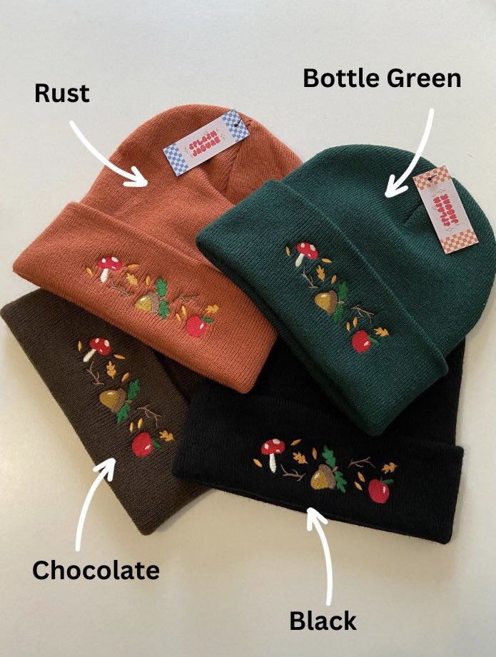 splashjaguar's tweet image. fall beanie giveaway 🍁 to enter:

🍂 like &amp;amp; RT
🍂 comment which colour you would pick 

ends sunday 🍃🍄✨