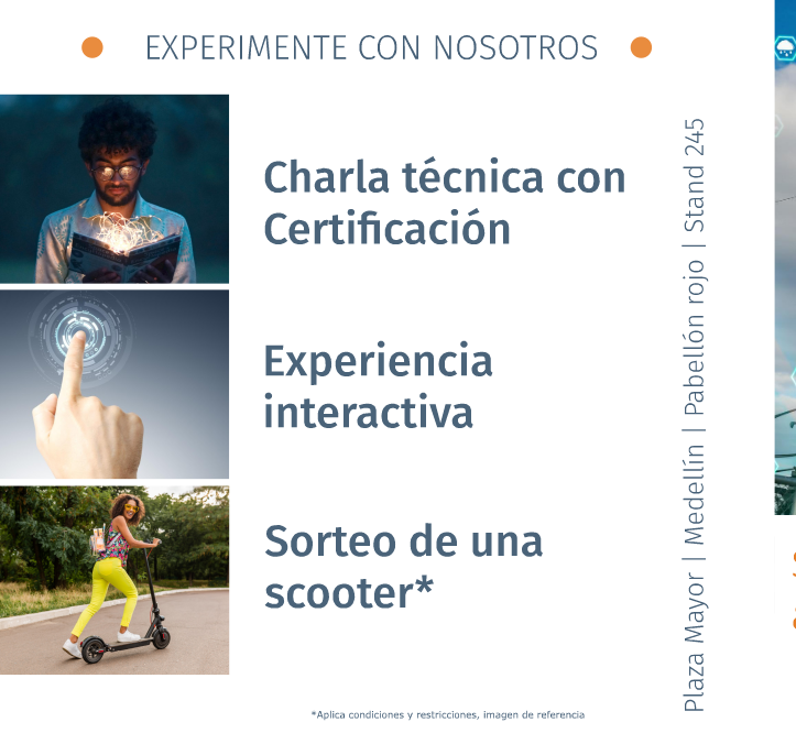 KeraunosLATAM's tweet photo. No se pierda la participación de Keraunos en el FISE 2023 en el Stand 45A, Pabellón Rojo, del 14 al 16 de noviembre. Proteja sus operaciones con charla técnica certificada, soluciones de protección, experiencia interactiva y una trivia con premios. ⚡️ https://t.co/Rq2prGuBwx