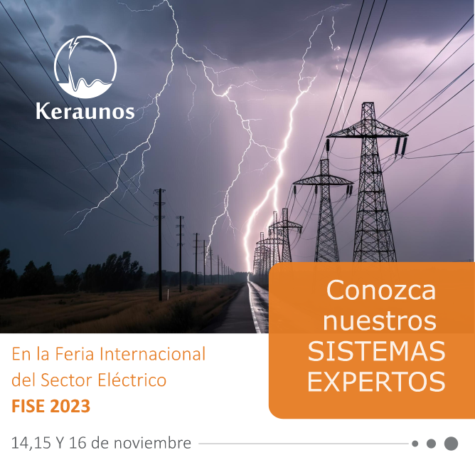 KeraunosLATAM's tweet photo. No se pierda la participación de Keraunos en el FISE 2023 en el Stand 45A, Pabellón Rojo, del 14 al 16 de noviembre. Proteja sus operaciones con charla técnica certificada, soluciones de protección, experiencia interactiva y una trivia con premios. ⚡️ https://t.co/Rq2prGuBwx