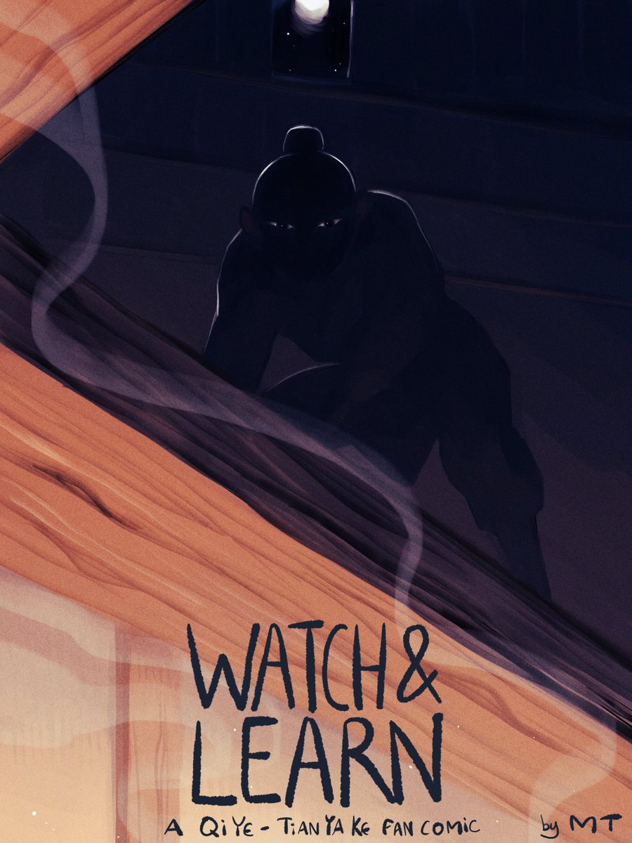 MTKay13's tweet photo. I MADE A QY-TYK fancomic! 100% original woohoo!!!
21 pages, link in next tweet, cover + teaser + 2 example pages below! Zishu-centric + a special cameo ;)))
#qiye #tianyake #zhouzishu #七爷 #天涯客 #周子舒 https://t.co/admqvteX2n