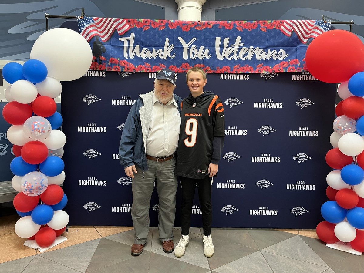 NagelNighthawks's tweet photo. Veterans Day Assembly & breakfast-We thank you for your service. 🇺🇸
#OneNest #everymomentmatters #Fhsd https://t.co/99sASTw3fg