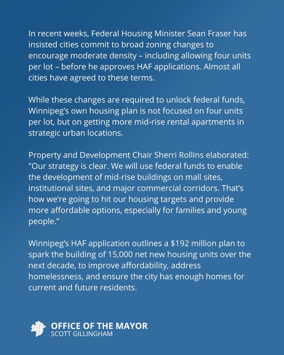 Mayor Scott Gillingham tweet media