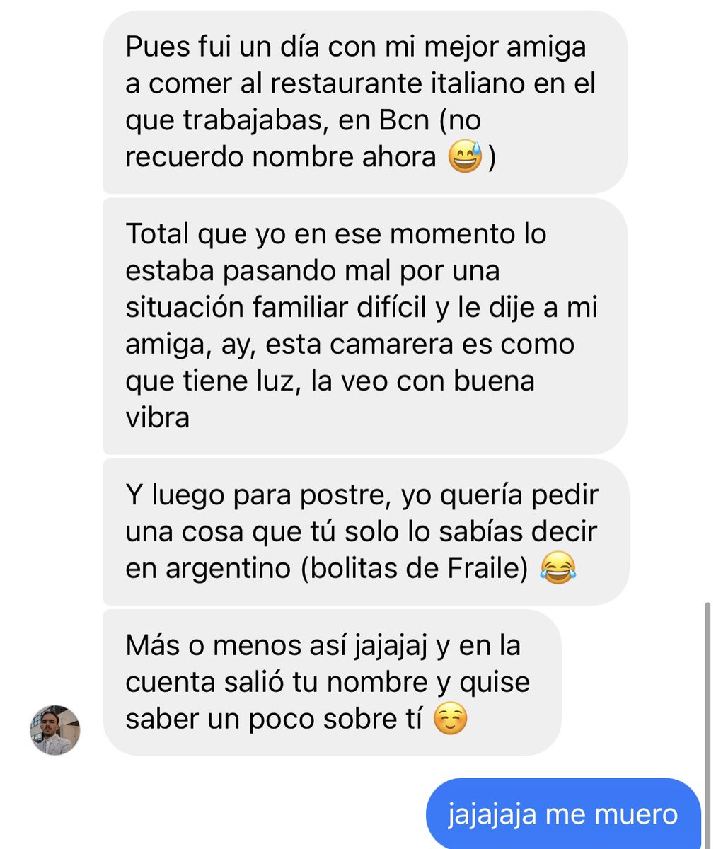 hoy me pasó esto y creo que no hay sensación mas linda que alguien que no te conoce te diga que tenes luz, me dio algo en el cora 🥹