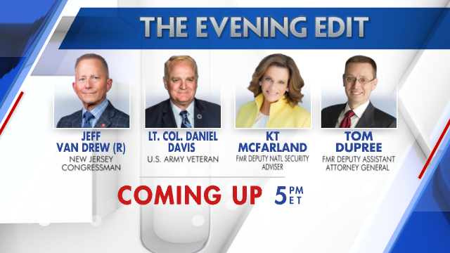 EveningEdit's tweet photo. . @Congressman_JVD 
@DanielLDavis1 
@realKTMcFarland 
@RepPatFallon 
@WalterIsaacson 
@FordOConnell 
@JoeConchaTV 

Joining us tonight on The Evening Edit 5PM ET/2PM PT on @FoxBusiness with @LizMacDonaldFOX . Be sure to tune in! https://t.co/ByQ0Dt76wn