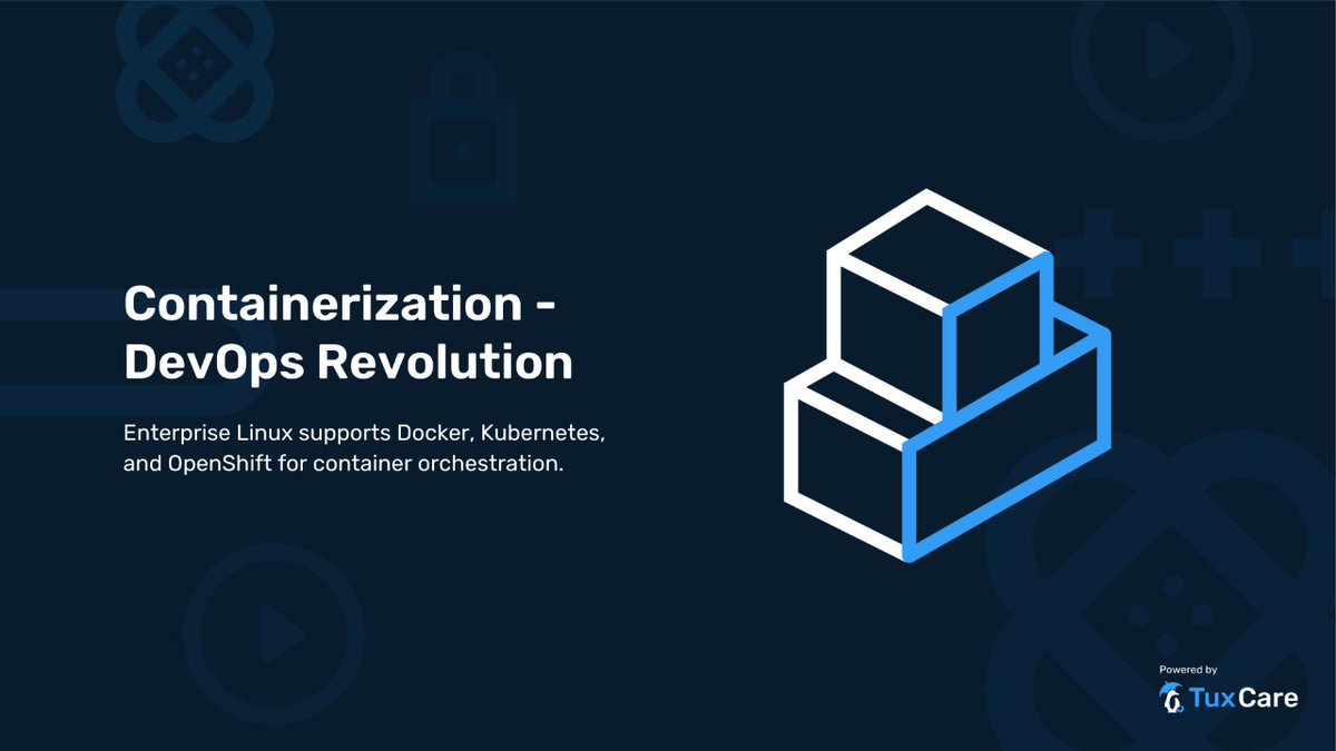 TuxCare_'s tweet image. 💡 Discover the Versatility of Enterprise Linux! 💻
Explore its role in servers, virtualization, containerization, and cloud platforms. Learn why #EnterpriseLinux is essential in today's tech landscape.
👇 Learn more about Enterprise Linux:
social.tuxcare.com/versatility1
#TuxCare