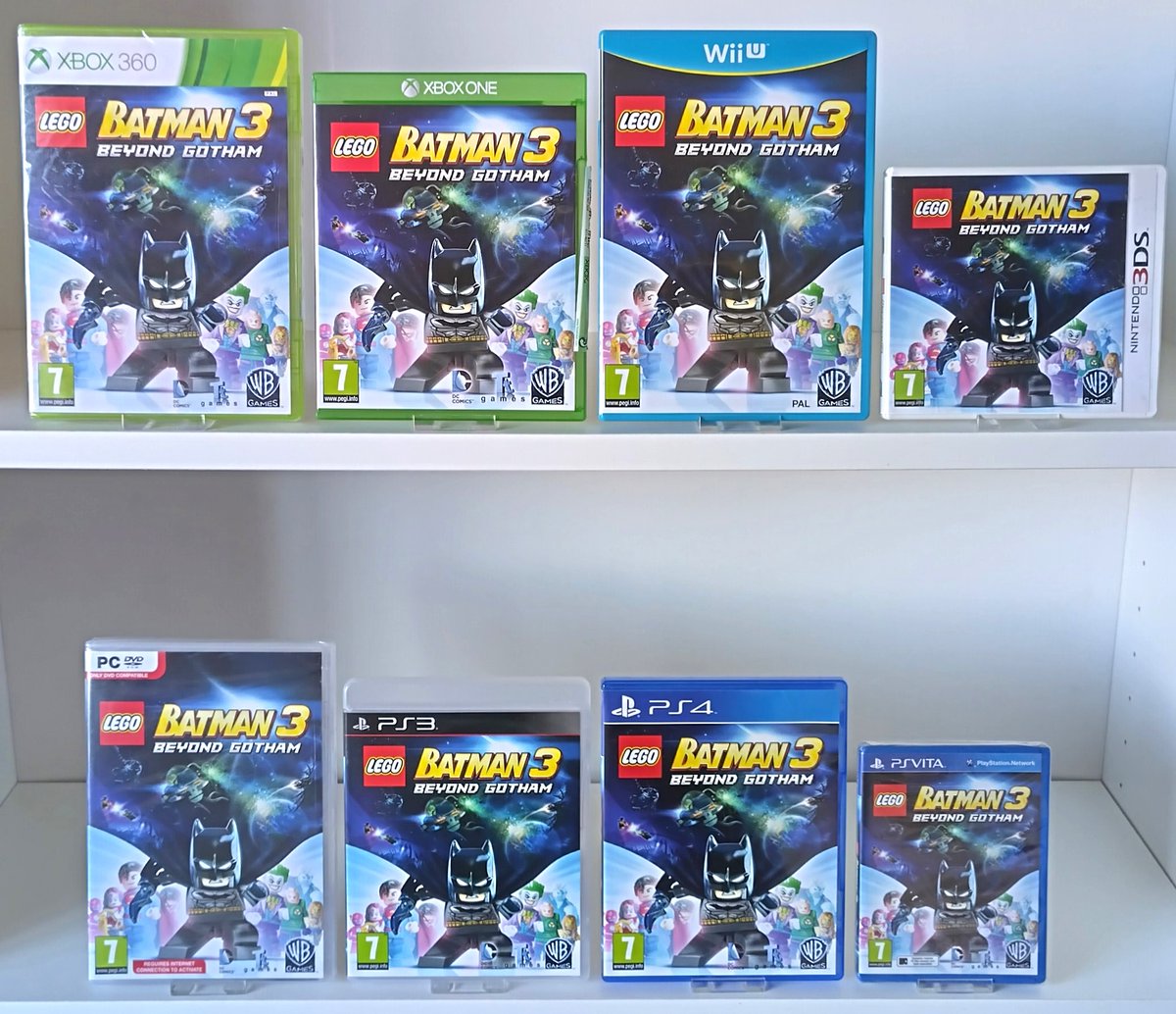 Today also marks the 9th anniversary for TT Games LEGO Batman 3: Beyond  Gotham. Released November 11th 2014 for PC, XBOX 360, XBOX One, PS3, PS4,  PSVita, Wii U \u0026 3DS. Released, image size:1200x1034