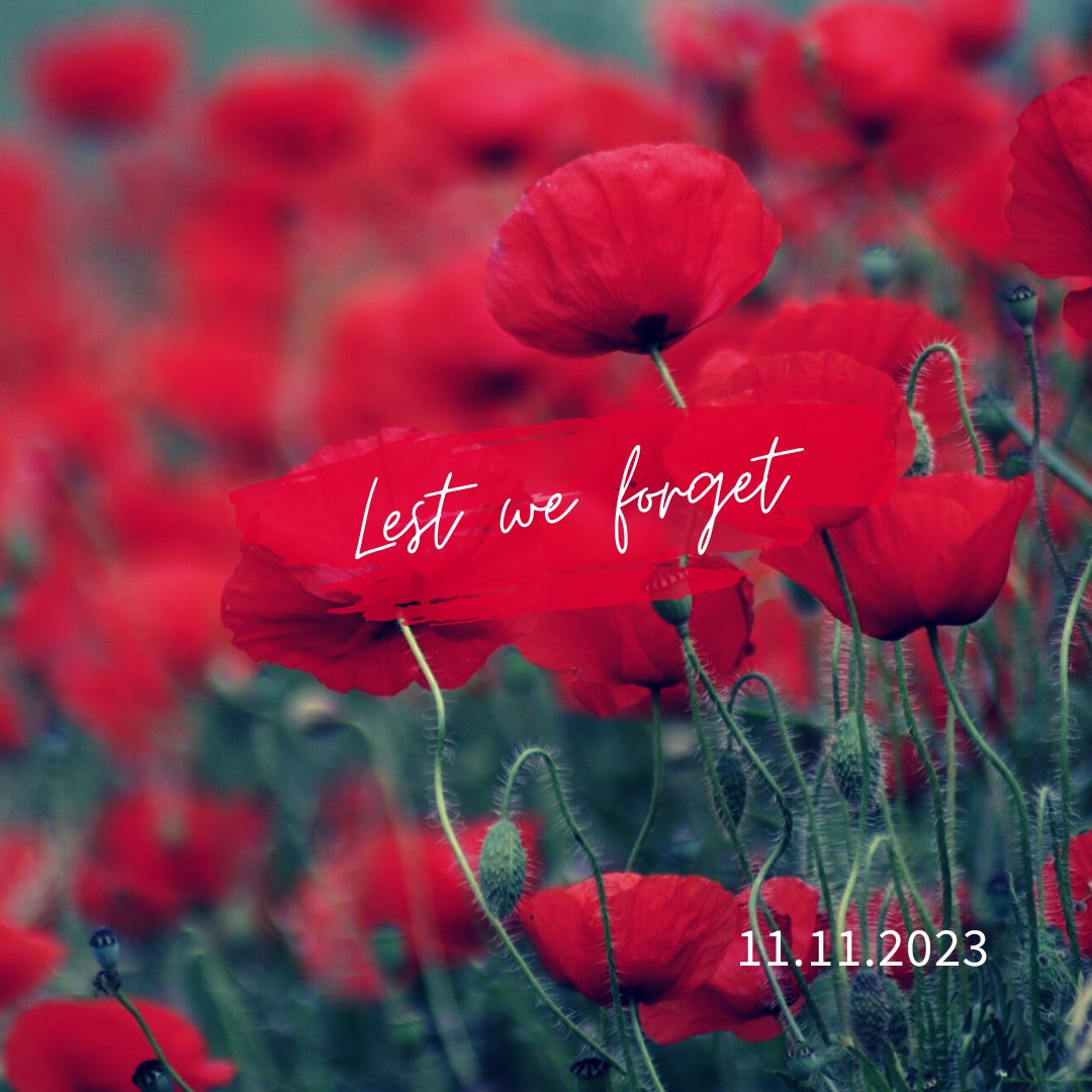 We remember
#RememberanceDay2023