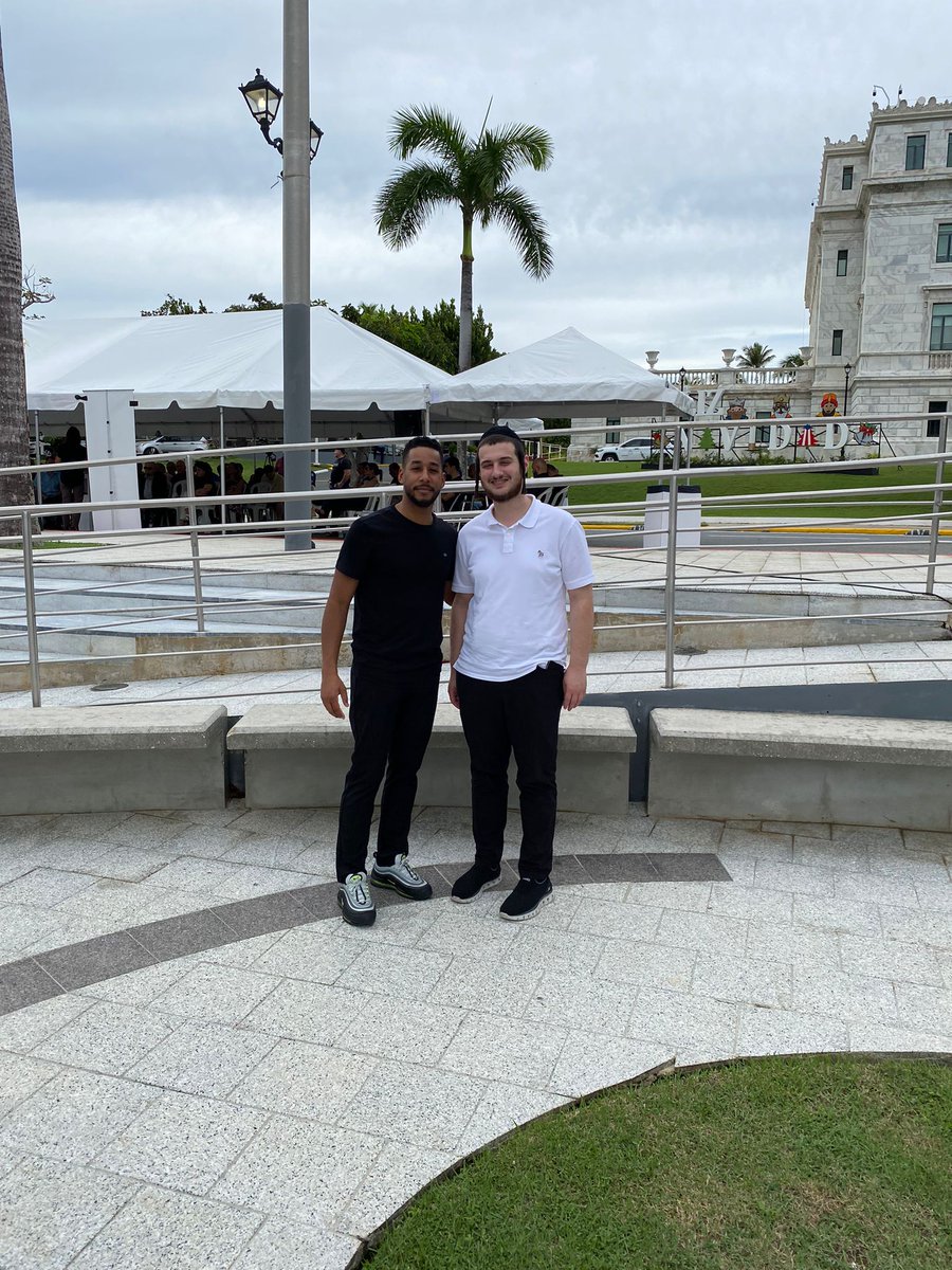 ushi_teitel's tweet image. Commemorating the 85th anniversary of Kristallnacht and attending @TheBlueCard event in Puerto Rico. Remembering the tragic events and advocating for tolerance and human rights.