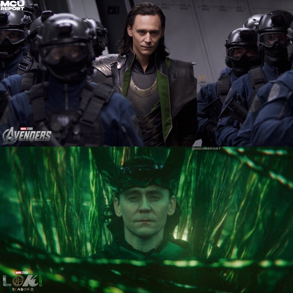 MCUReport's tweet photo. From the God of Mischief to the God of Stories #Loki https://t.co/ySAw0oEZbf