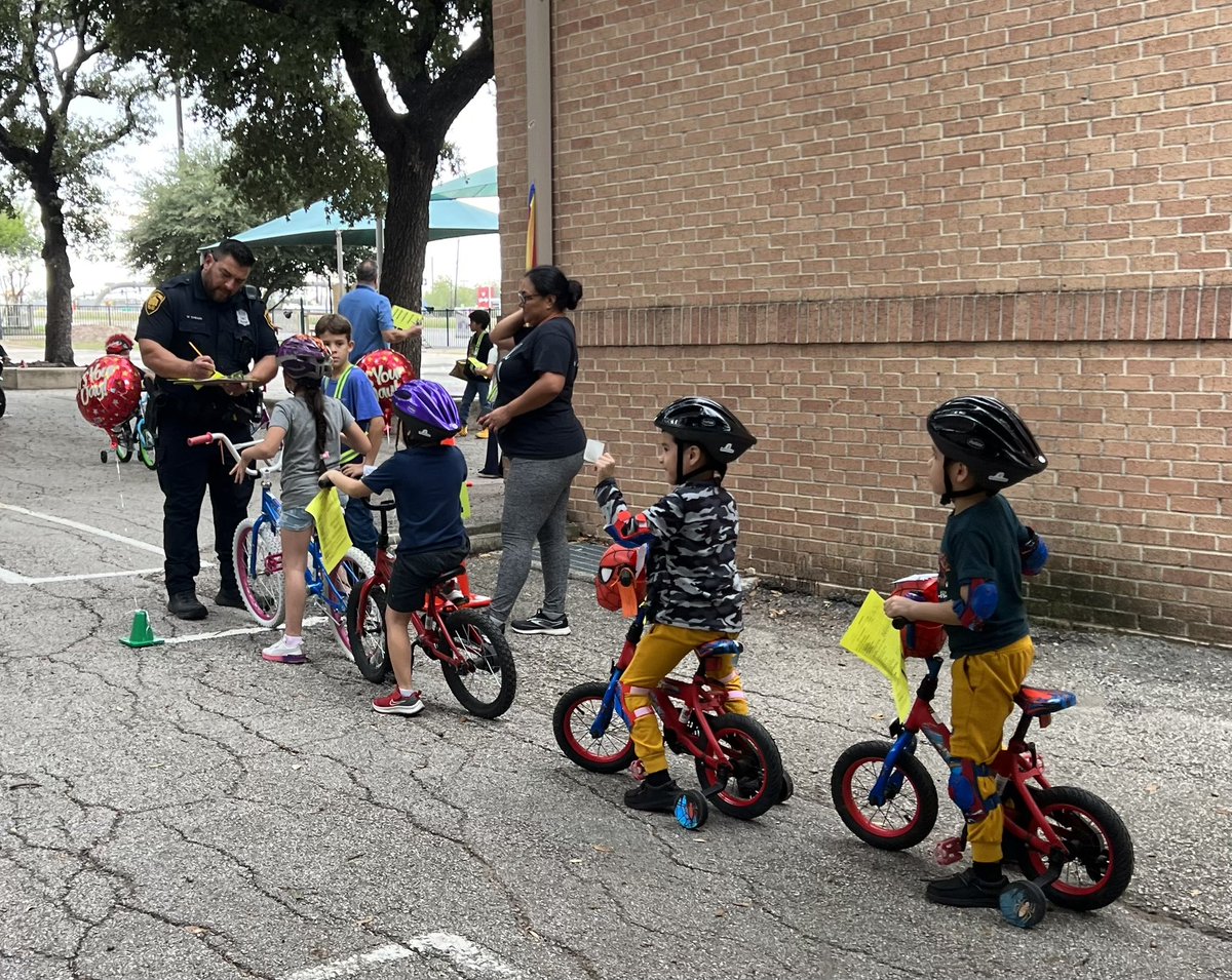 A great week of bike rodeos! Over 100 helmets distributed! A huge thank you for all of the recent donations that helped us increase our next order to 650 helmets! 💜