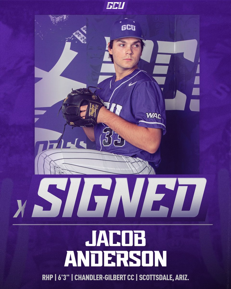 The Lopes pitching staff grows. Say hello to <a href="/jandersonbsbl/">Jacob Anderson</a>! 👋 #LopesUp