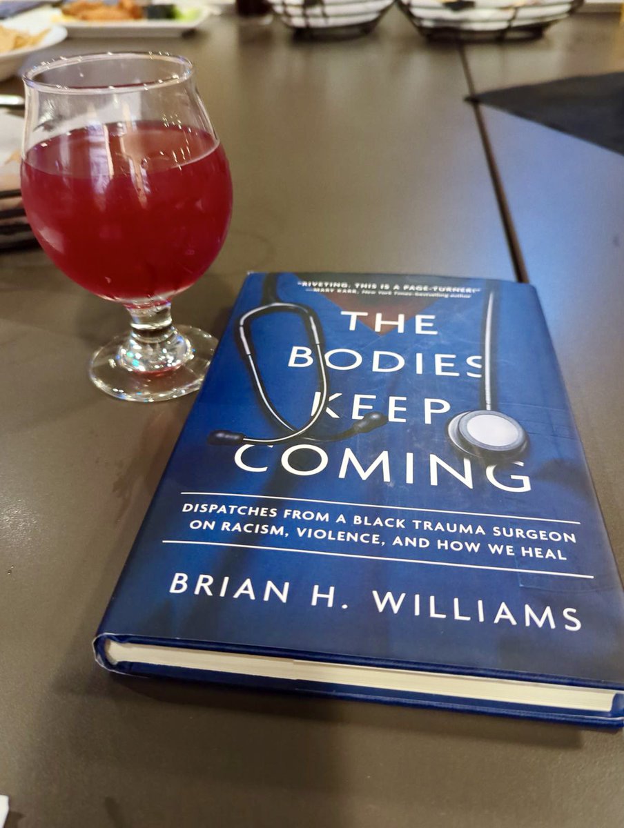 It’s not every day you get to meet with the author of your book club book 📖 A huge thank you to <a href="/BHWilliamsMD/">Dr. Brian H. Williams</a> for joining our Fall book club discussion! If you haven’t read The Bodies Keep Coming, we highly recommend it!
