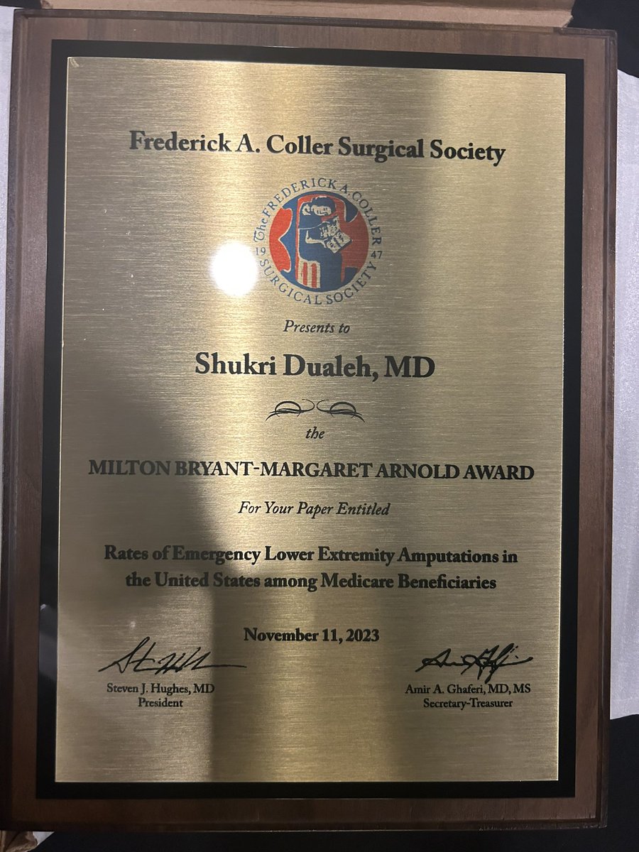 Andrew M. Ibrahim MD, MSc (@andrewmibrahim) on Twitter photo Incredibly proud of <a href="/UMichSurgery/">Michigan Surgery</a> resident Dr. Shukri Dualeh presenting her important work on access-sensitive surgical conditions. No surprise on the award — Dr. Dualeh is just crushing it! #lovetoseeit Incredibly proud of <a href="/UMichSurgery/">Michigan Surgery</a> resident Dr. Shukri Dualeh presenting her important work on access-sensitive surgical conditions. No surprise on the award — Dr. Dualeh is just crushing it! #lovetoseeit