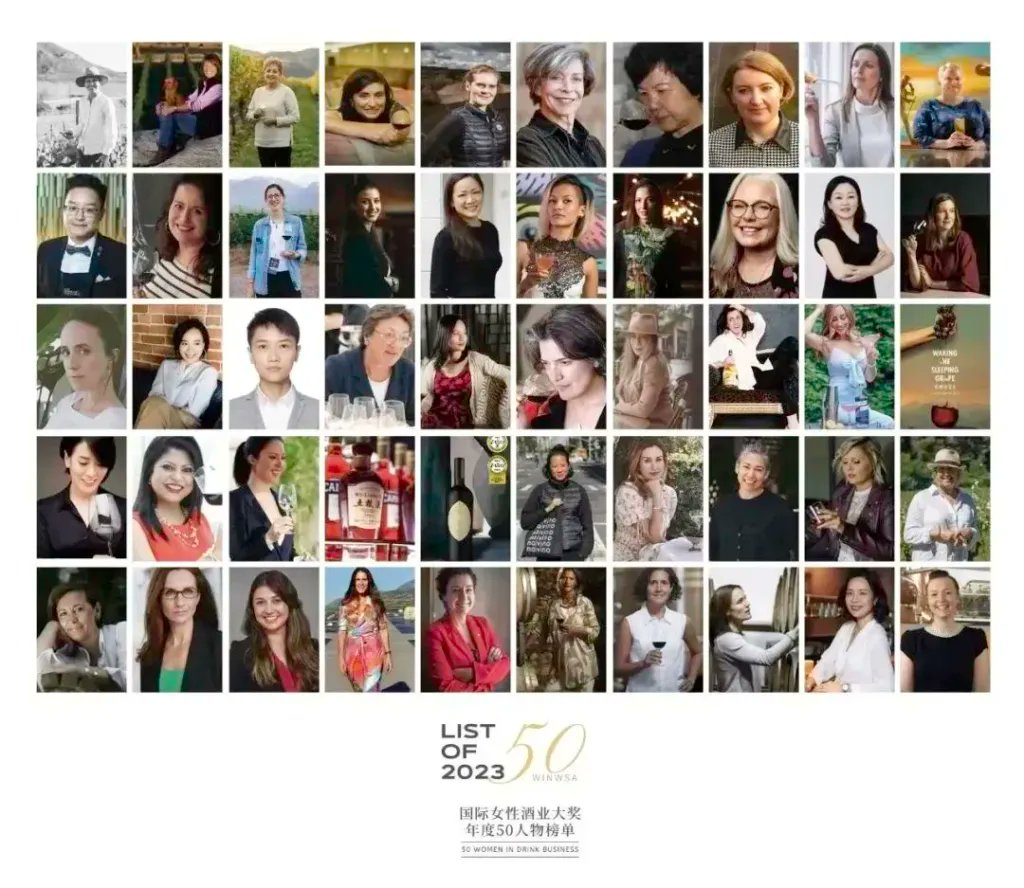 Felicitaciones a las 4 argentinas entre las 50 profesionales del año del Women in Wine &amp; Spirits Award (WINWSA):
- Marcela Rienzo Presidente <a href="/AASommeliers/">Asoc. Arg. de Sommeliers</a> 
- Andrea Donadio Co-founder Tinte Vinos
- Patricia Ortiz ex Pres. Bodegas de Argentina
- Ana Viola CEO Bodega Malma