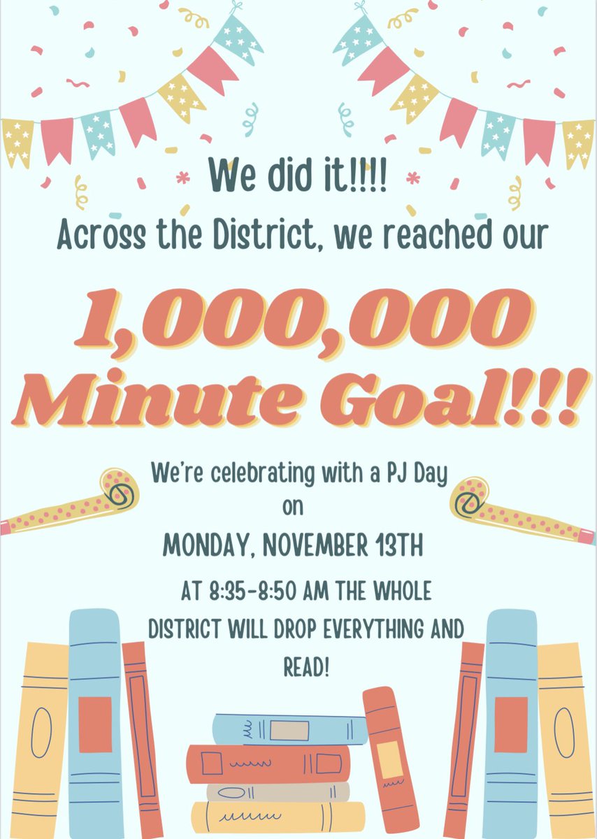 Don’t forget to wear your pjs on Monday!!☁️🌝 <a href="/SeguinISD/">Seguin ISD</a> <a href="/MatsRead/">Matador Libraries</a>