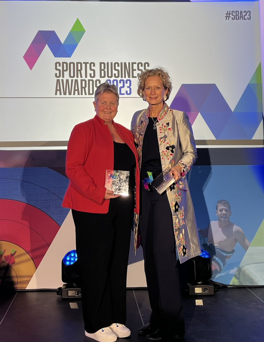 So so proud of the UK IWG Bid team @DCMS @sportrectweets @Sport_England @uk_sport @sportwales @sportscotland @_SportNI Thank you..our key stakeholders 👍🍾 @StuartAndrew @PhelpsAnnamarie @IWGWomenSport Best Sports Related Video & runner up Women’s Sport Business Award-GBs&Teams