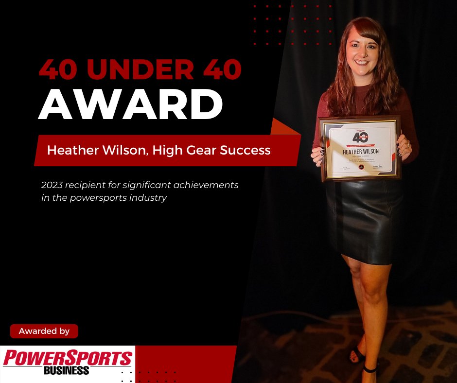 Receiving the 40 Under 40 Award from <a href="/PSBMagazine/">PSBMagazine</a> is definitely a career highlight

<a href="/highgearsuccess/">High Gear Success</a>

#40Under40 #Powersports