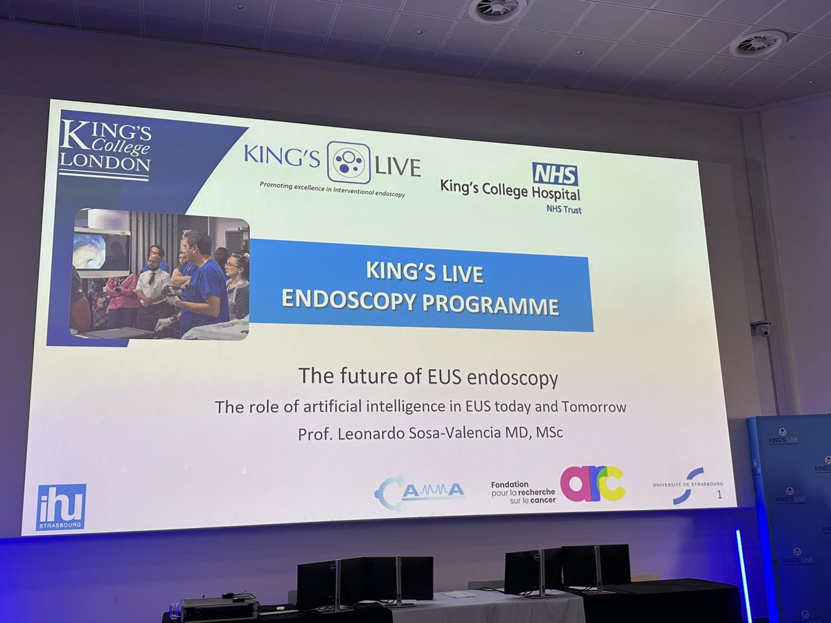 MKgidoc's tweet photo. Great lectures and live cases @ Kingslive . Fantastic meeting showcasing world class endoscopy https://t.co/laYJNarSZO