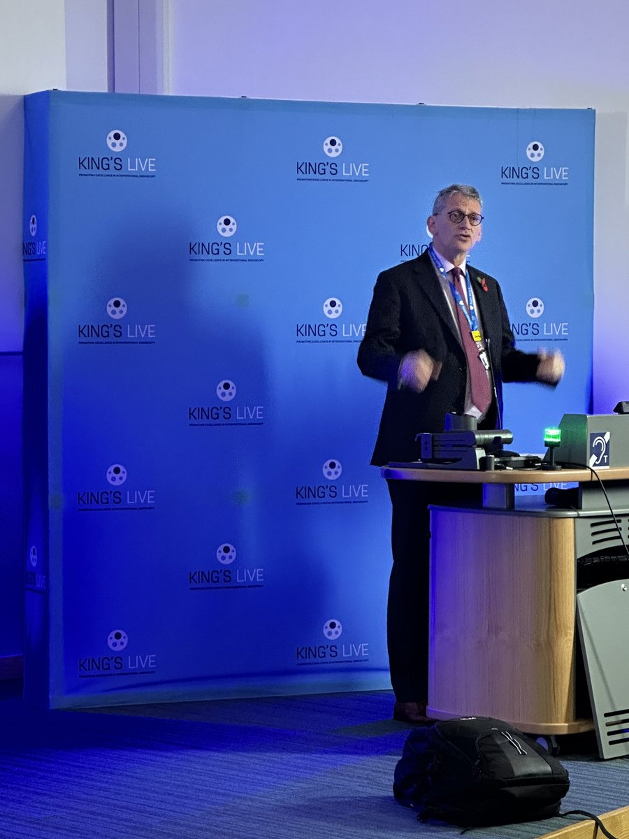 MKgidoc's tweet photo. Great lectures and live cases @ Kingslive . Fantastic meeting showcasing world class endoscopy https://t.co/laYJNarSZO