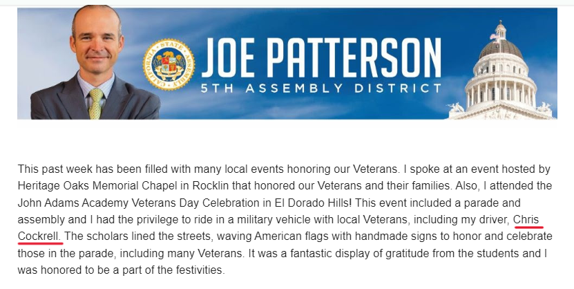 .<a href="/Patterdude/">Joe Patterson</a>, you made a point of naming your driver in your press release. Why? What are you signaling to #AD5 voters? Are you telling us (wink, wink) that you support lawbreakers &amp; domestic terrorists? Why didn't you just say, "Stand back &amp; stand by?"