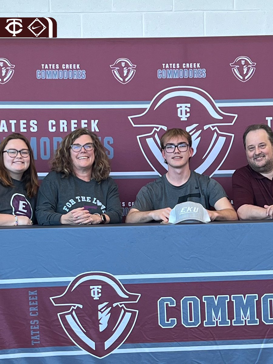 Congrats to Senior RHP <a href="/cvanhaaren9/">Carson van Haaren</a> for signing his NLI with <a href="/EKUBaseball/">EKU Baseball</a> today!
