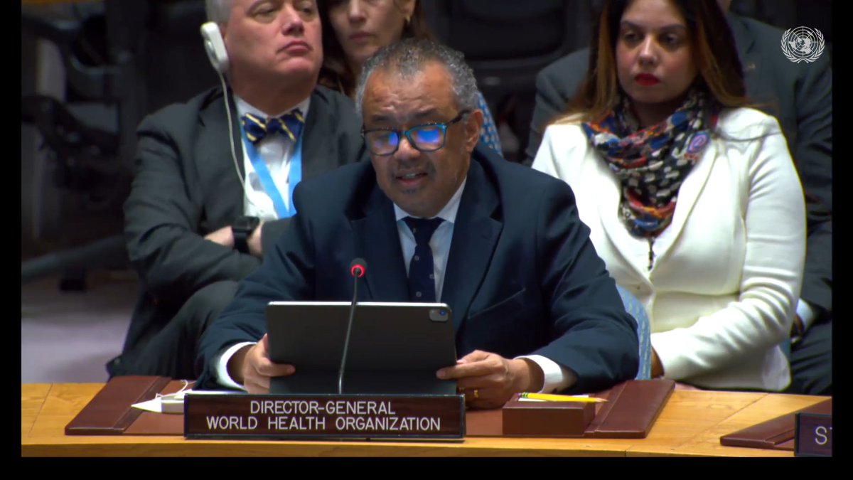 “On average a child is killed every 10 minutes in #Gaza!” - WHO chief <a href="/DrTedros/">Tedros Adhanom Ghebreyesus</a>