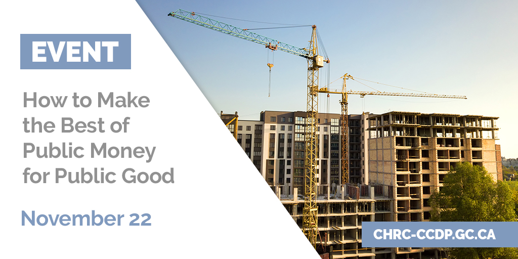 On #NationalRightToHousingDay, join the Advocate and other housing experts for an in-depth examination of human rights-based solutions to housing supply!
📅 November 22
🕜 1-2:30pm EST
ℹ️ Online event
☑️ Register: bit.ly/47hpejC