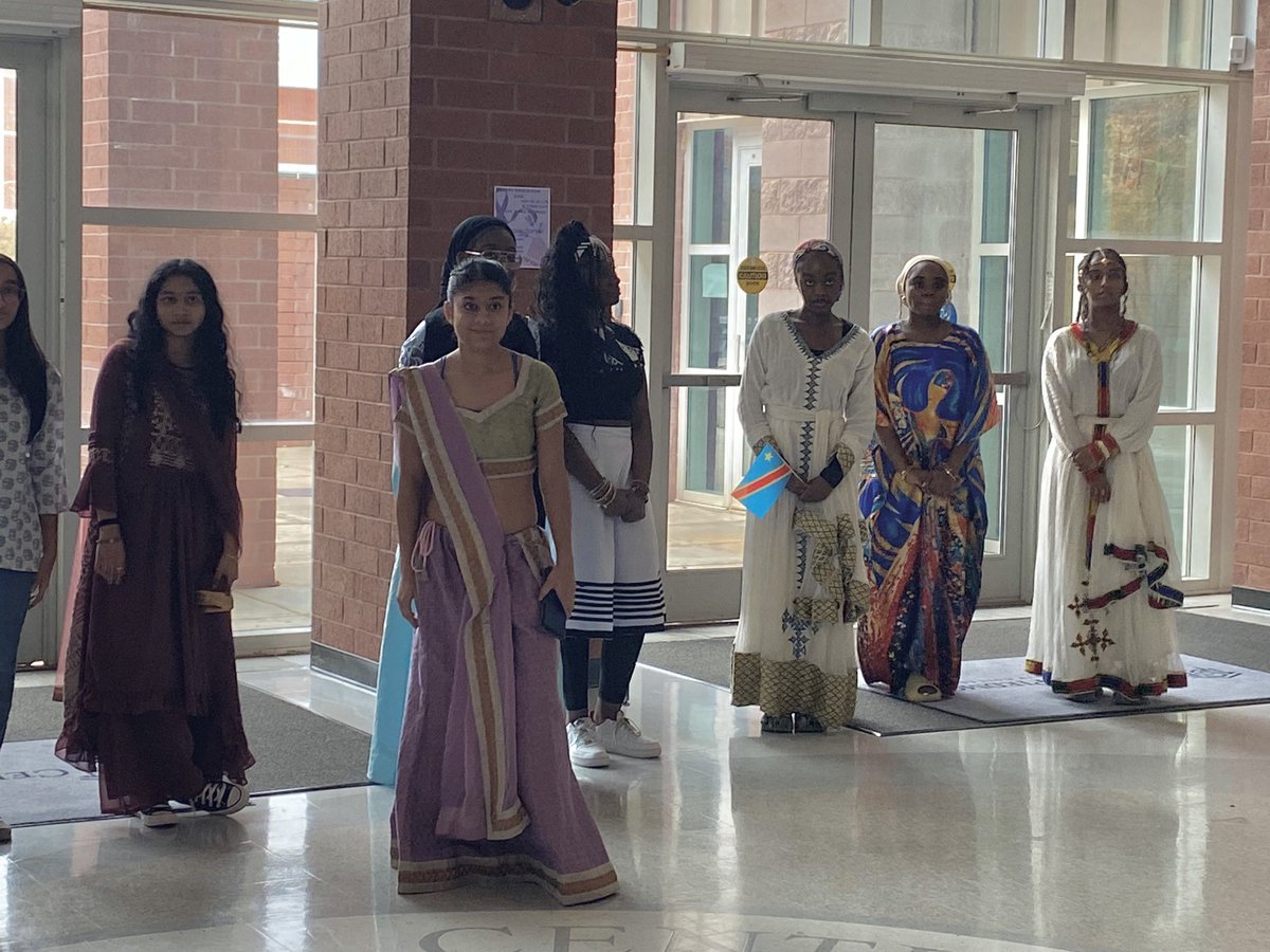 LevineHigh's tweet photo. Our International Festival celebrating student diversity was a success!  This collaboration between the LMCHS International Club and CPCC’s Student Engagement office was student initiated, student organized, and student led.  We are so proud of our students for their hard work. https://t.co/Fjej8hav7A