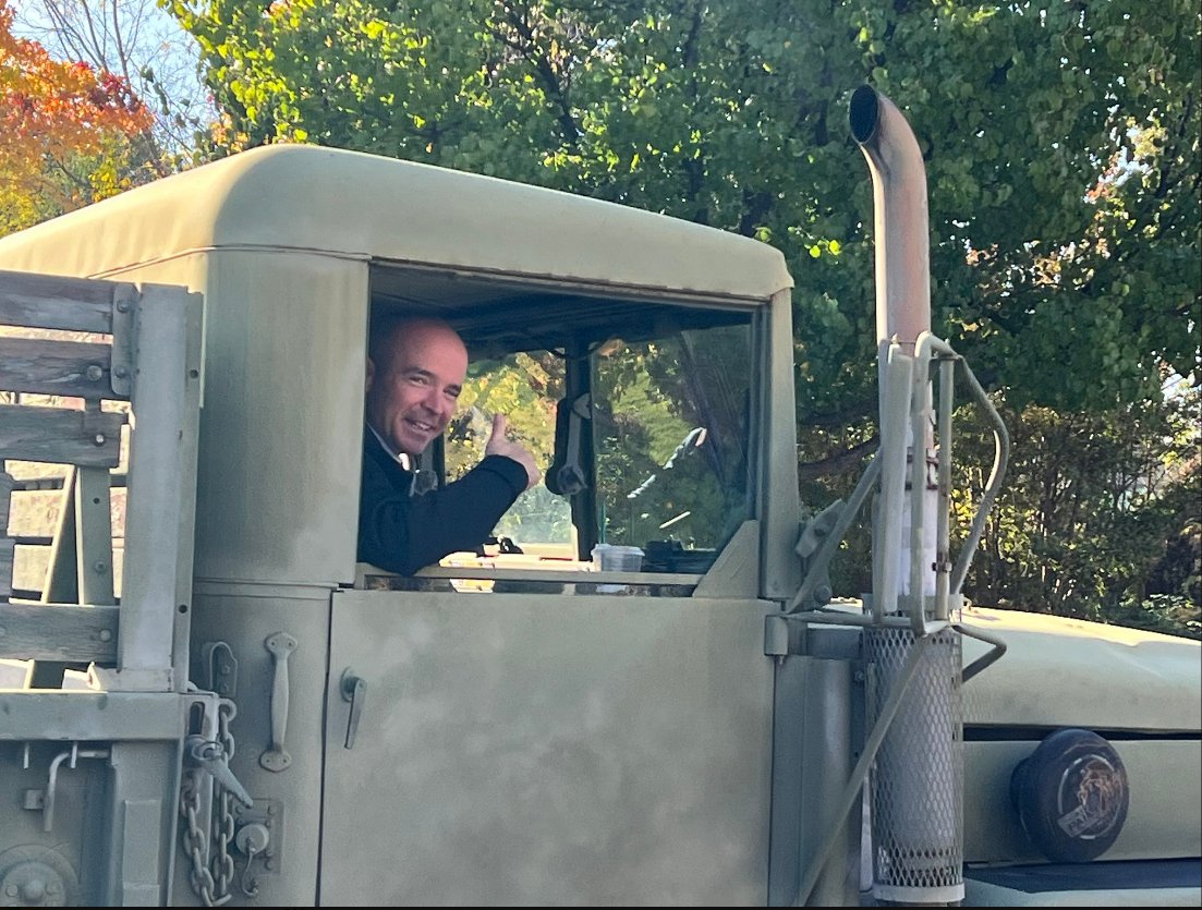 So <a href="/patterdude/">Joe Patterson</a>, if you're so proud of Chris Cockrell, your parade driver, why no pictures of you with him on your social media? 
#AD5 voters are smarter than you think. We get it. You're trying to build your cred w/ veterans while giving aid &amp; comfort to a domestic terrorist.