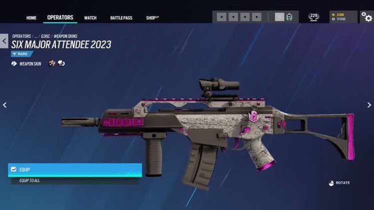 Selling R6 Copenhagen Major Bundle

- Weapon Skin for Bandit
- Weapon Skin for Iana
- Operator Background
- Copen Major Charm 2023

Rt appreciated
Dm me with offer and budget