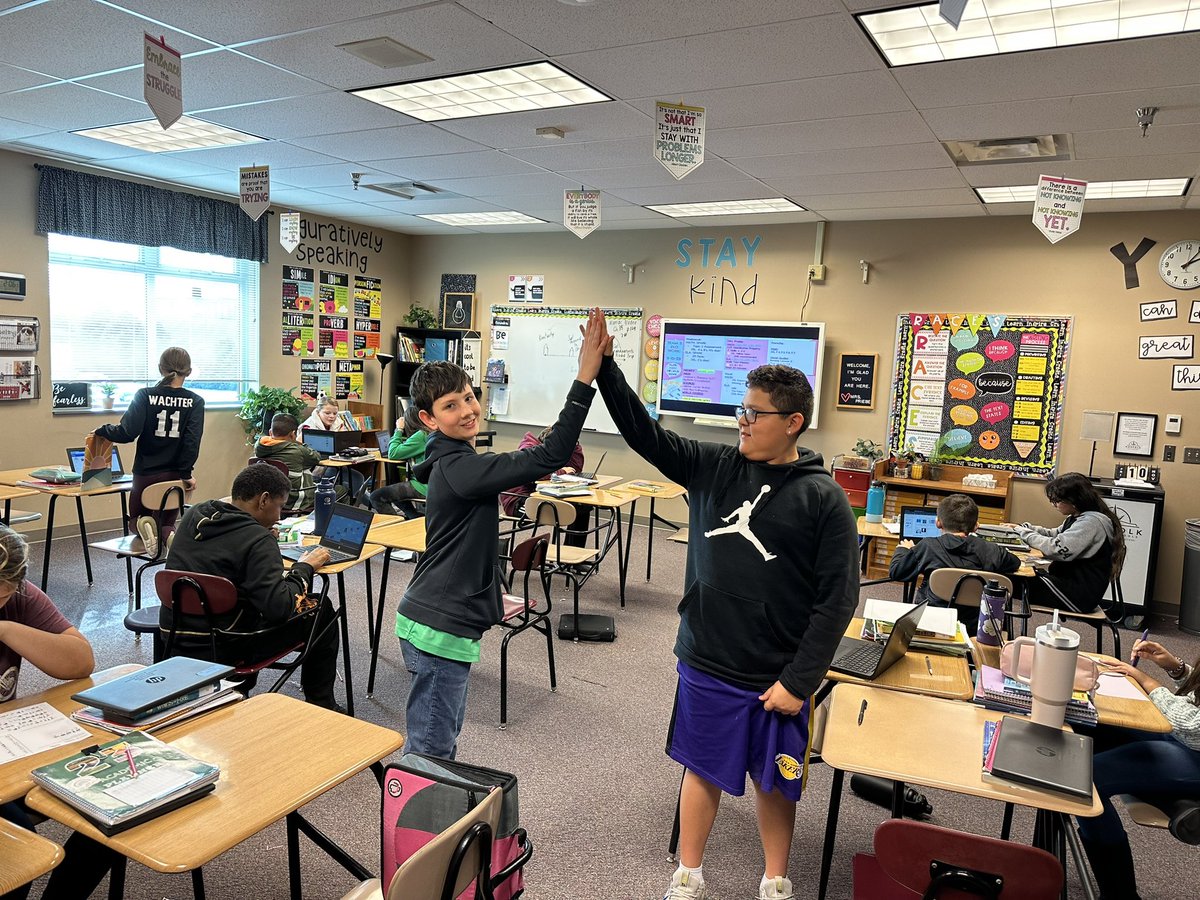 Meagan Priebe (@mrspriebe) on Twitter photo High five Friday! Delivering kindness grams 🫶🏼 #npspanthers <a href="/NMS_SKAgents/">NMS Secret Kindness Agents</a> <a href="/Norfolk_MS/">NPS Middle School</a> High five Friday! Delivering kindness grams 🫶🏼 #npspanthers <a href="/NMS_SKAgents/">NMS Secret Kindness Agents</a> <a href="/Norfolk_MS/">NPS Middle School</a>